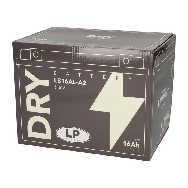 Landport (LP) LB16AL-A2 motor accu 12 volt 16,0 ah (51616 - YB16AL-A2)