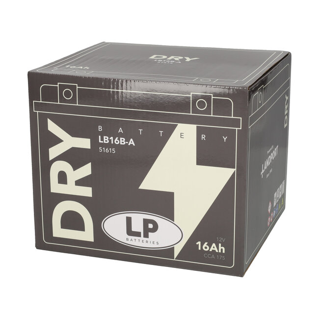 Landport (LP) LB16B-A motor accu 12 volt 16,0 ah (51615 - YB16B-A)