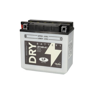 Landport (LP) LB16B-A1 motor accu 12 volt 16 ah (51615 - YB16B-A1)
