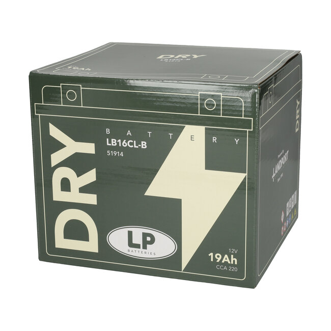 Landport (LP) LB16CL-B motor accu 12 volt 19,0 ah (51914 - YB16CL-B)