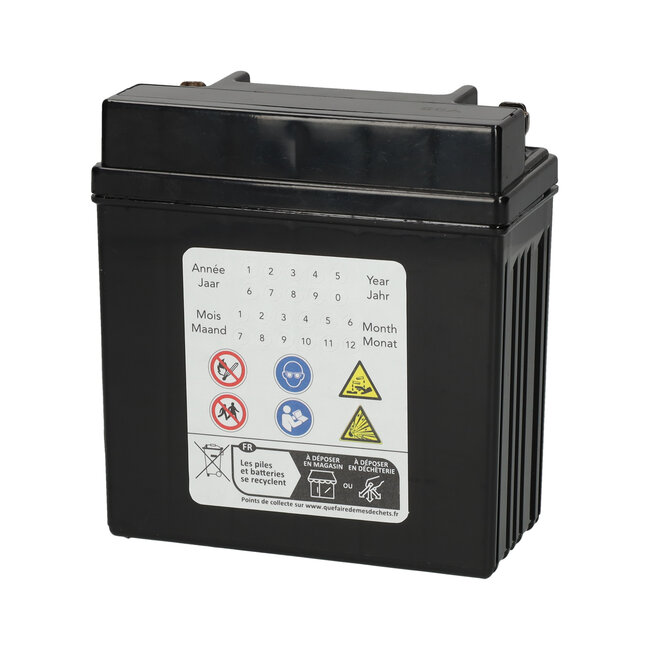 Landport (LP) LB5-3 motor GEL accu 12 volt 5,0 ah (50512 - LB5L-B)