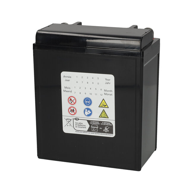 Landport (LP) LB12A-4 motor GEL accu 12 volt 12,0 ah (51211 - GB12A-A)