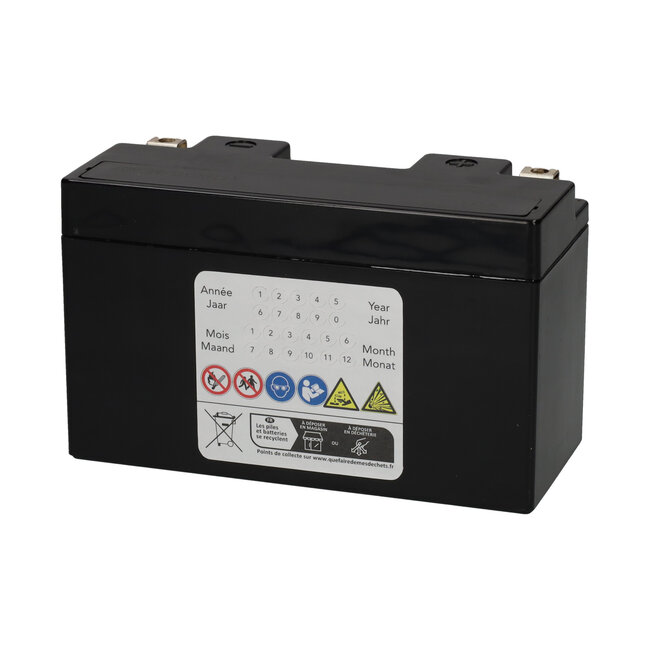 Landport (LP) LT7B-4 motor GEL accu 12 volt 6 ah (50701 - GT7B-4)