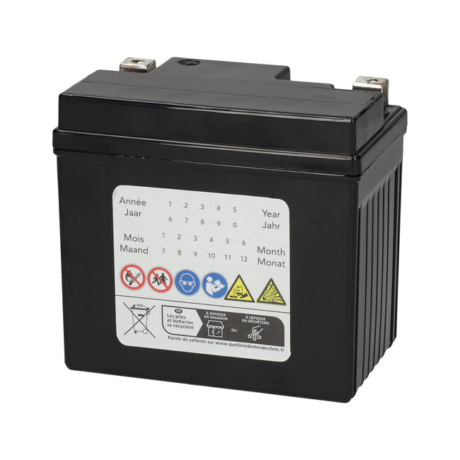 Landport (LP) LTX5-3 motor GEL accu 12 volt 5,0 ah (50412 - GTX5-3)