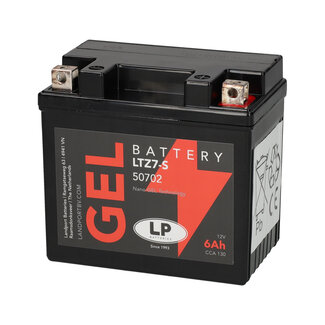 Landport (LP) LTZ7-S motor GEL accu 12 volt 6 ah (50702 - GTZ7-S)