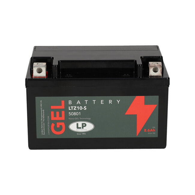 Landport (LP) LTZ10-S motor GEL accu 12 volt 8,6 ah (50801 - GTZ10-S)
