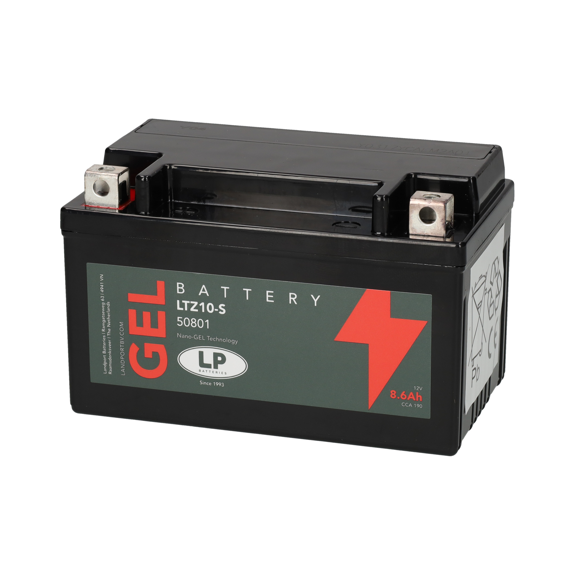 S LTZ10-S motor GEL accu 12 volt 8,6 ah (50801 - GTZ10-S) - Accu