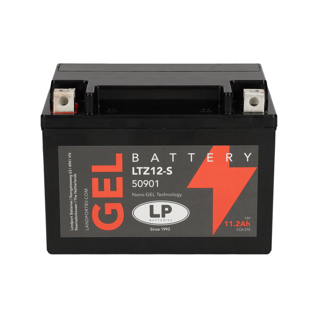 Landport (LP) LTZ12-S motor GEL accu 12 volt 11,2 ah (50901 - GTZ12-S)