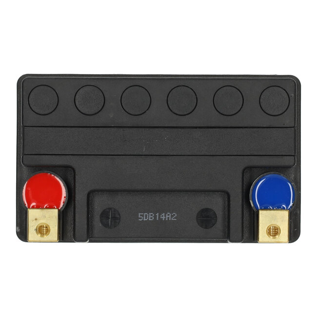 Landport (LP) HVT-8 Harley accu AGM 12 volt 14 ah (MH HVT-8) met de + links voor