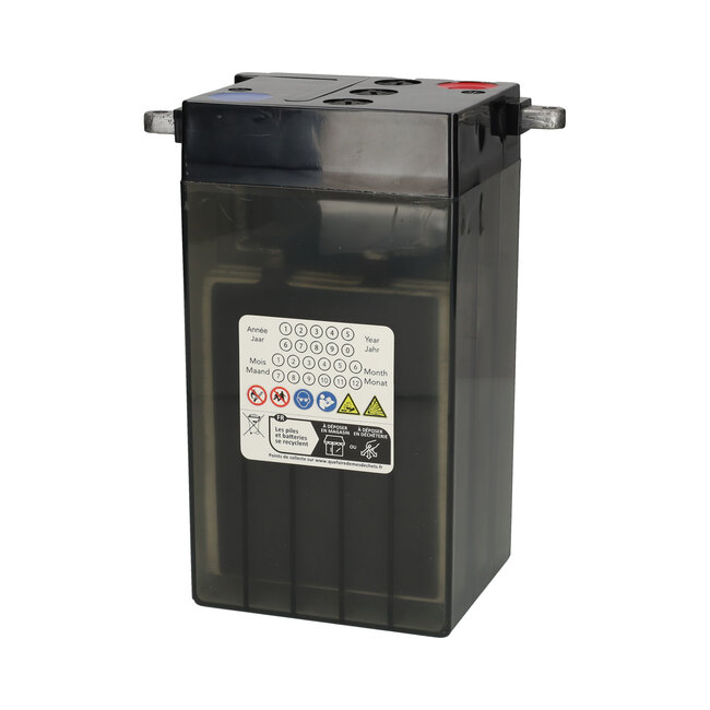 Landport (LP) HVT 10 Harley accu 6 volt 22 ah retro look (MH HVT-10)