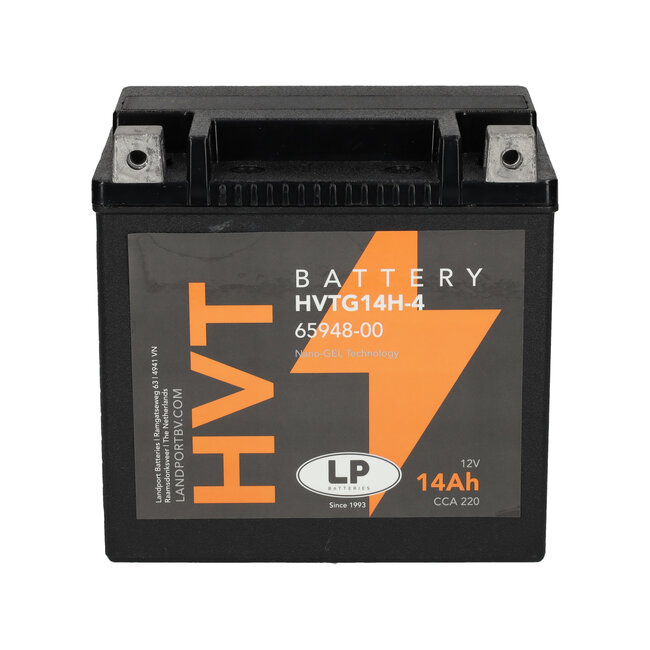 Landport (LP) Harley accu HVTG14H-4 (MH GHD14H-4) 12 volt 14 ah