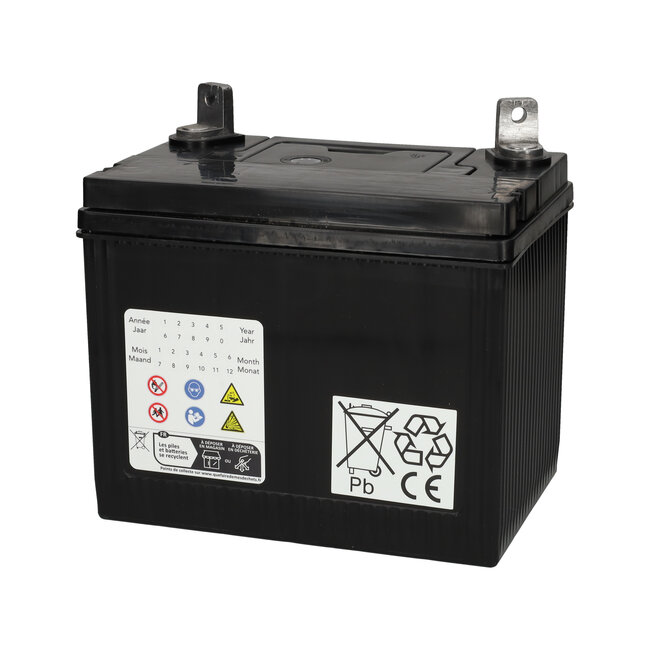 Landport (LP) U1-R300MF grasmaaier / motor accu 12 volt 24 ah (LB U1-R300MF)