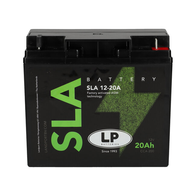 Landport (LP) SLA 12-20A grasmaaier / motor accu 12 volt 20 ah (LS SLA 12-20A)