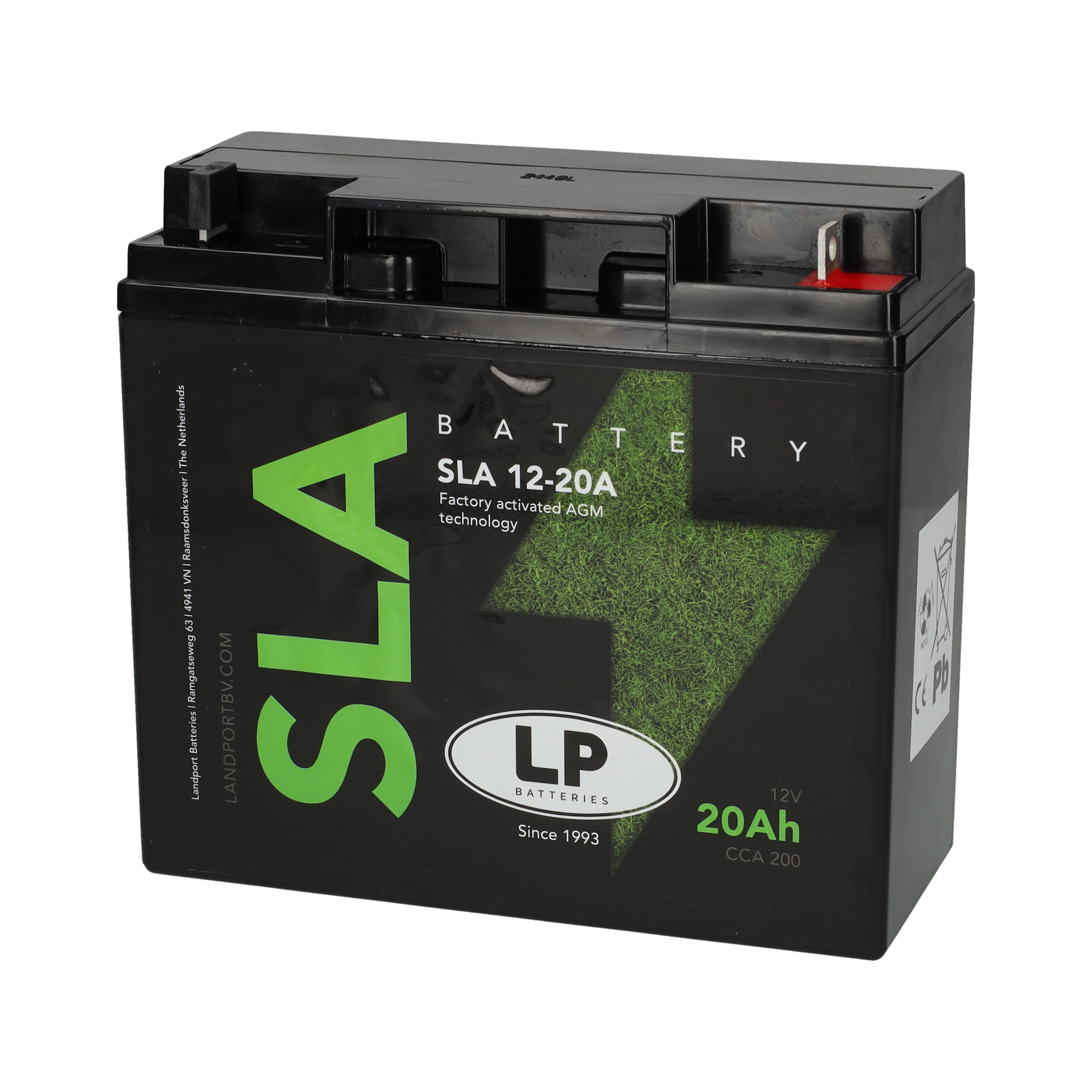 VMF DC12-12 AGM Deep Cycle Loodaccu (12V, 12 Ah, T2 terminal) VMF