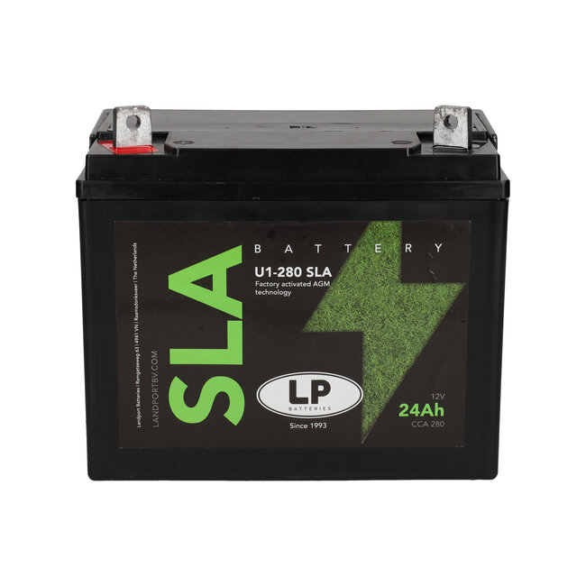 Landport (LP) SLA U1-280 grasmaaier / motor accu 12 volt 24 ah (LS U1-280 SLA)
