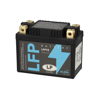Landport (LP) LFP7Z 12 volt 28,8 Wh ﻿Lithium LiFePO4 accu