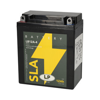 Landport (LP) SLA LB12A-4 motor accu 12 volt 12 ah (51211 - YB12A-4)