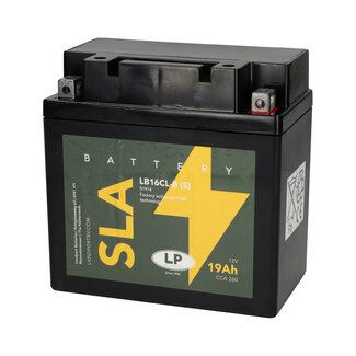 Landport (LP) SLA LB16CL-B(s) Motor accu 12 volt 19 ah (51914 - YB16CL-B(S))