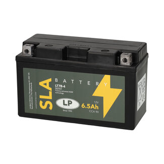Landport (LP) SLA LT7B-4 Motor accu 12 volt 6,5 ah (50701 - YT7B-4)