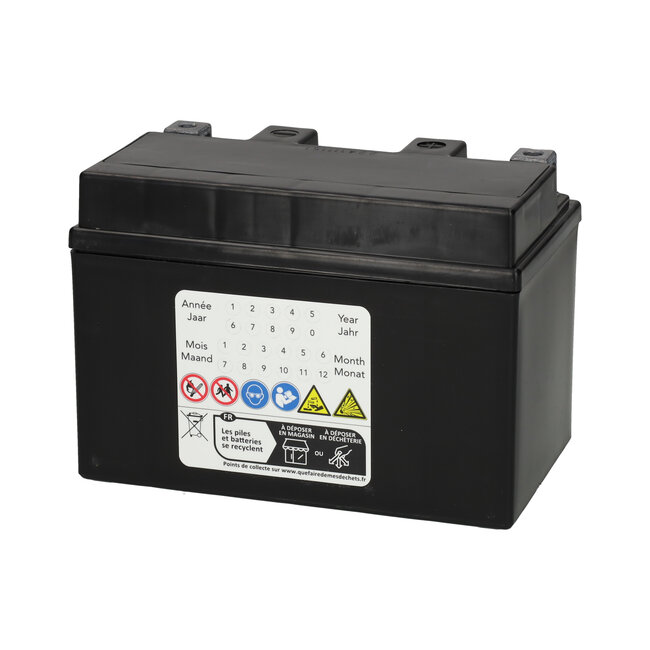 Landport (LP) SLA LTX12A-4 motor accu 12 volt 10 ah (51101 - YTX12A-4)