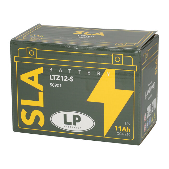 Landport (LP) SLA LTZ12-S Motor accu 12 volt 11,0 ah (50901 - YTZ12-S)