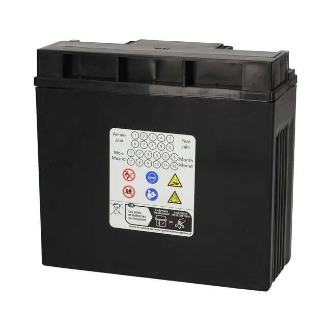 Landport (LP) SLA 12-22 Motor accu 12 volt 22,0 ah (52113 - MS SLA 12-22)