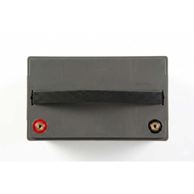Landport (LP) 2x EVX12-100 accu's 12 volt 100 ah + IMPULS II acculader 24v 8A