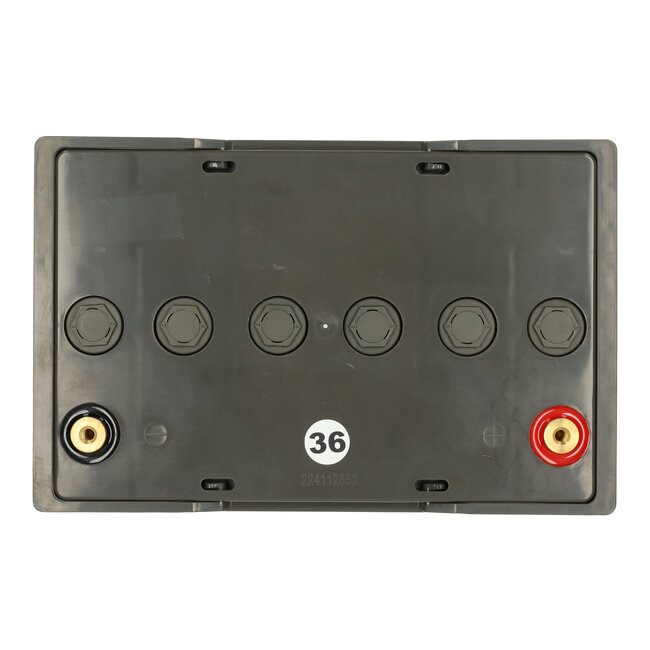 Landport (LP) 2x GEL accu 12 volt 60 ah type LPCG12-60S