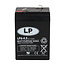 Landport (LP) VRLA-LP accu 6 volt 4,5 ah LP6-4,5