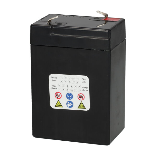 Landport (LP) VRLA-LP accu 6 volt 6,0 ah LP6-6,0