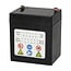 Landport (LP) VRLA-LP accu 12 volt 5,4 ah LP12-5,4 (t2)