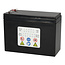 Landport (LP) 2x AGM accu 12 volt 10,0 ah type LP12-10H