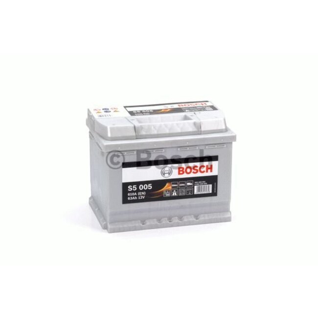 Bosch Auto accu 12 volt 63 ah Type S5 005