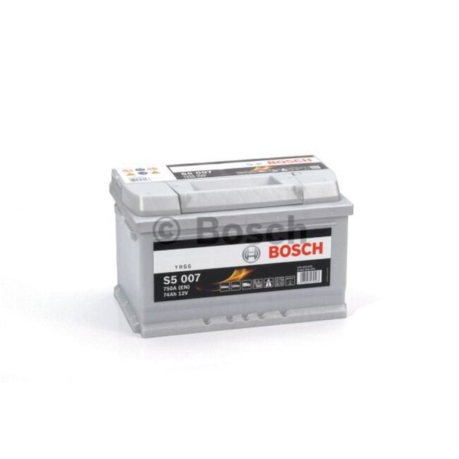 Bosch Auto accu 12 volt 74 ah Type S5 007