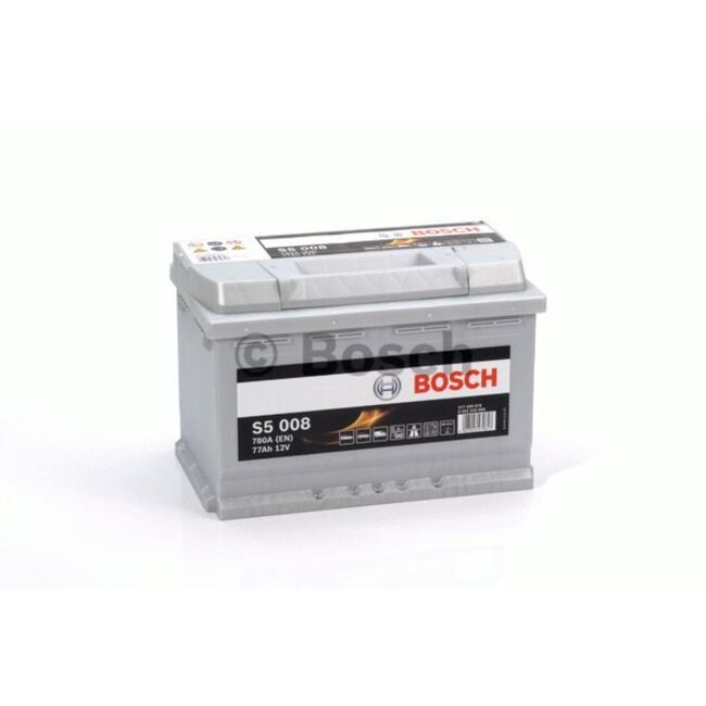 Bosch Auto accu 12 volt 77 ah Type S5 008