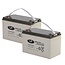 Landport (LP) 2x EVX12-120 AGM / GEL / Carbon accu's 12 volt 120 ah