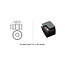 Landport (LP) EVX12025 Deep Cycle 12 v 25 ah AGM / GEL / Carbon technologie accu