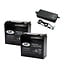 Landport (LP) 2x EVX12-25 accu's 12 volt 25 ah + acculader 24v 2,8A