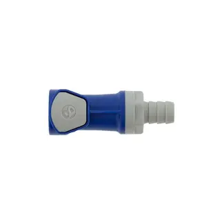 BWT 09FBLU1 Vrouwelijke snelkoppeling BLAUW (3/8 inch / 10 mm)