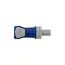 BWT 09FBLU1 Vrouwelijke snelkoppeling BLAUW (3/8 inch / 10 mm)
