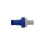 BWT 09MBLU2 Mannelijke snelkoppeling BLAUW  (3/8 inch / 10 mm)