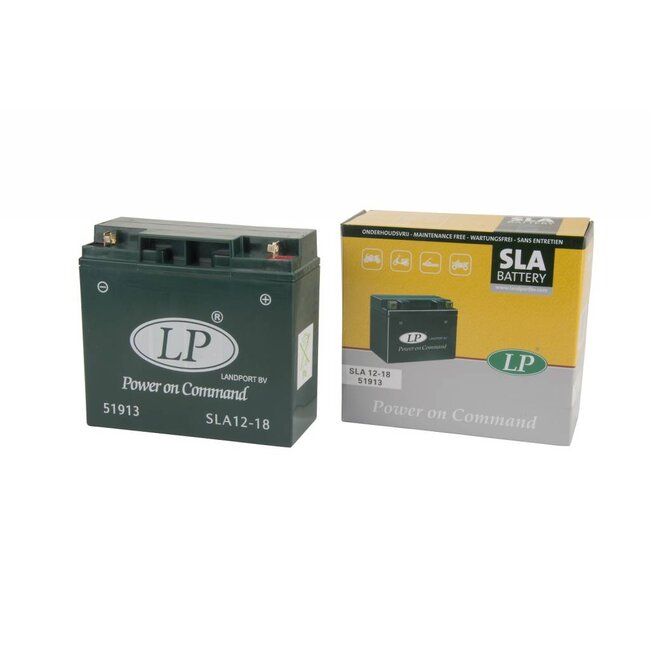 LP SLA 12-18 Motor accu 12 volt 18,0 ah