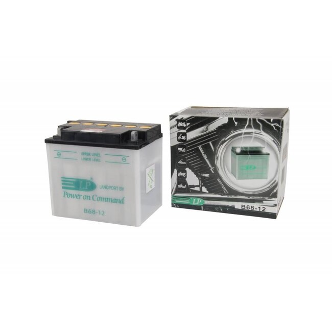 Landport (LP) B68-12 motor accu 12 volt 28,0 ah