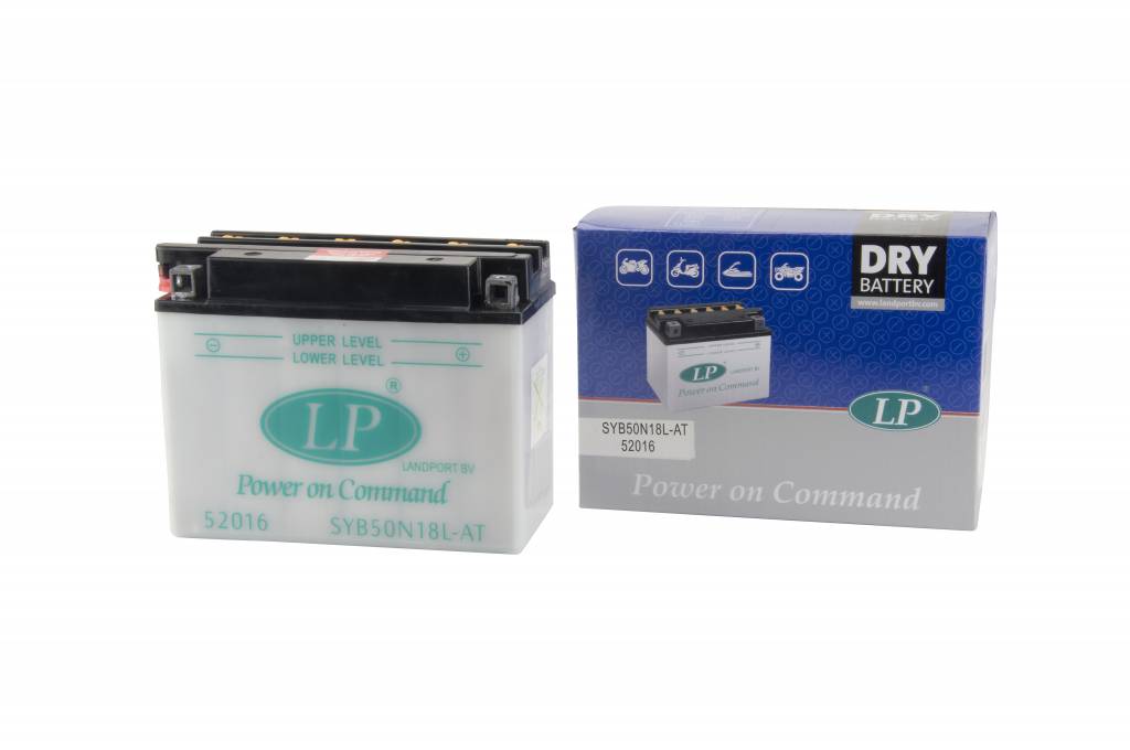 Landport (LP) SYB50N18L-AT motor accu 12 volt 20 ah