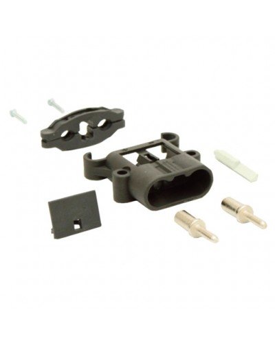 Satz Batteriestecker Mit Kupplung (Stecker+Dose) Rema Euro DIN 80A 25mm² Neu DE