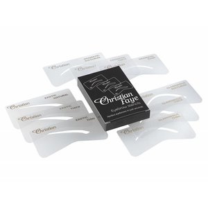 CHRISTIAN FAYE Eyebrow stencils set Dramatic/Exotic/Glamorous