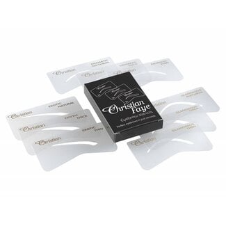 CHRISTIAN FAYE Eyebrow stencils set DEG