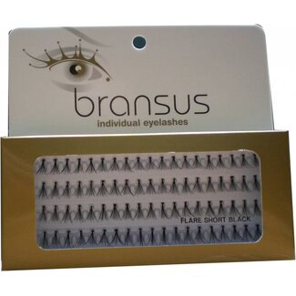 BRANSUS Eyelashes seperate Short Black