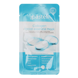 The Pastel Shop Maschera all'essenza facciale al collagene, 25 ml di volume attivo