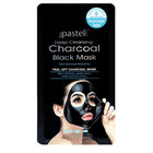 The Pastel Shop Carbone detergente nero intenso, maschera staccabile